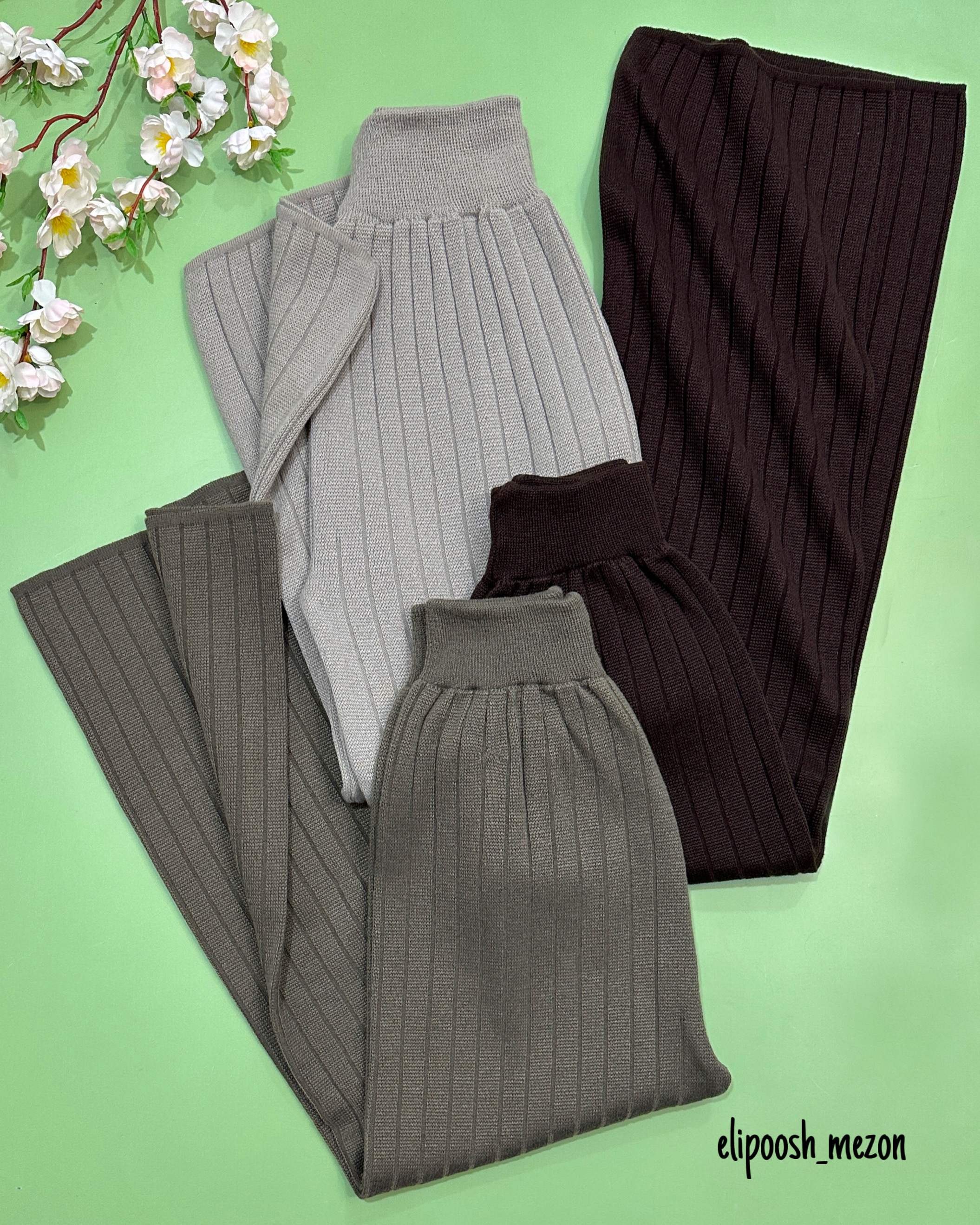 C308- شلوار بافت