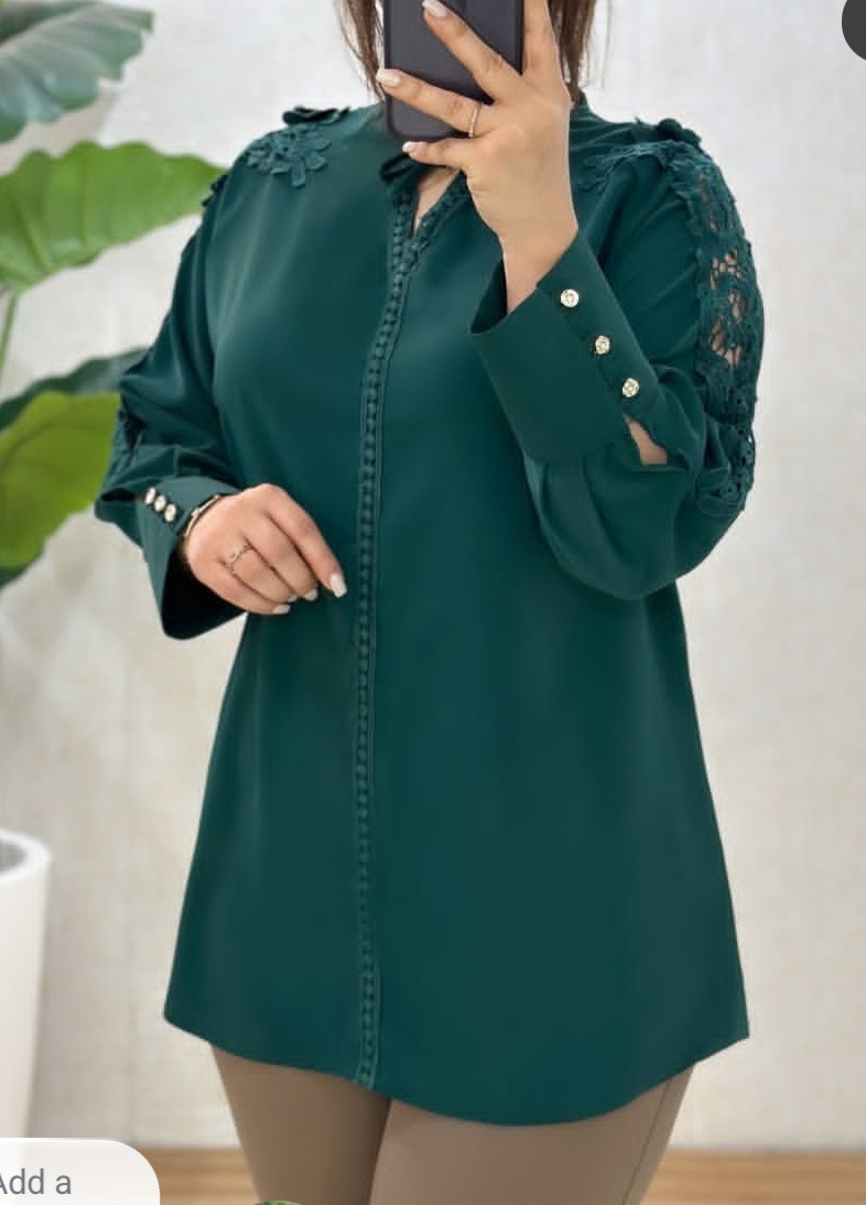 C285- شومیز ماهلین